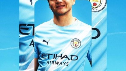 九游电脑版-官方：乌兹别克斯坦后卫胡桑诺夫当选曼城3月最佳球员